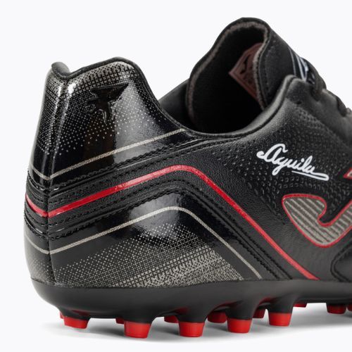 Buty piłkarskie męskie Joma Aguila AG black/red