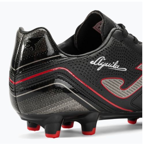 Buty piłkarskie męskie Joma Aguila FG black/red