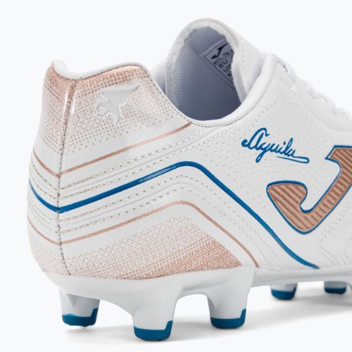 Buty piłkarskie męskie Joma Aguila FG white/gold