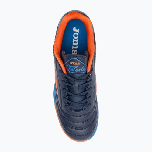 Buty piłkarskie dziecięce Joma Toledo Jr TF navy/orange