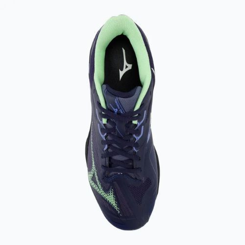 Buty do padla męskie Mizuno Wave Exceed Light 2 Padel evening blue/ patina green/ lolite