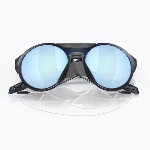 Okulary przeciwsłoneczne Oakley Clifden matte trans blue/prizm deep water polarized