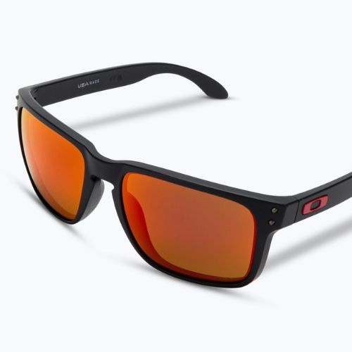 Okulary przeciwsłoneczne Oakley Holbrook XL matte black/prizm ruby