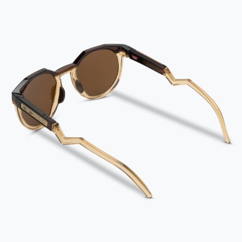 Okulary przeciwsłoneczne Oakley HSTN Kylian Mbappé Signature Series dark amber/light curry