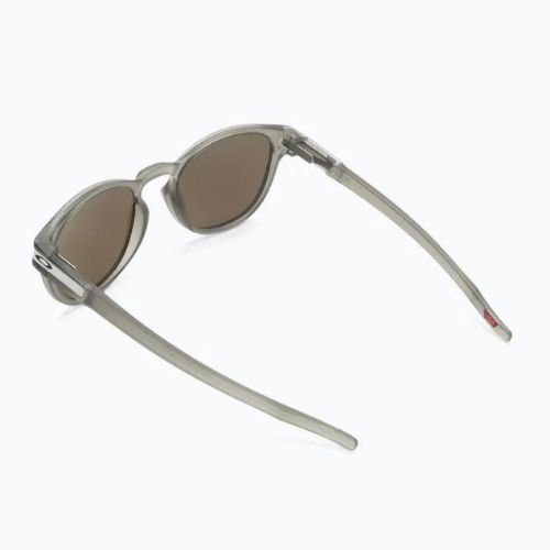 Okulary przeciwsłoneczne Oakley Latch matte grey ink/prizm sapphire polarized