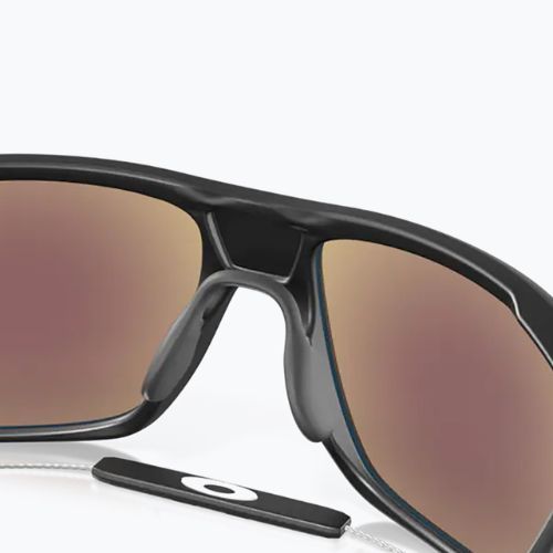 Okulary przeciwsłoneczne Oakley Split Shot matte black/prizm sapphire polarized