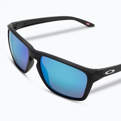 Okulary przeciwsłoneczne Oakley Sylas matte black/prizm sapphire polrized