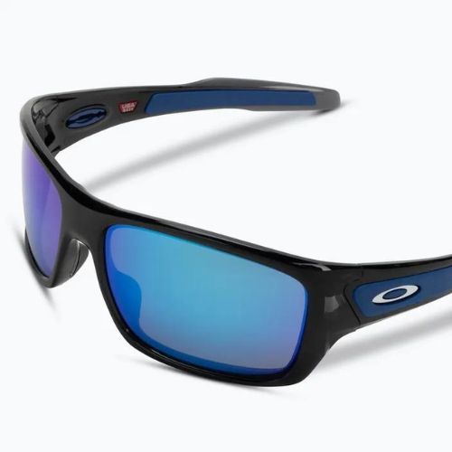 Okulary przeciwsłoneczne Oakley Turbine black ink/prizm sapphire