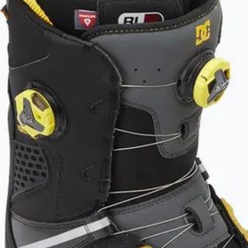 Buty snowboardowe męskie DC Phantom black/yellow