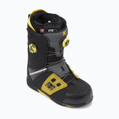 Buty snowboardowe męskie DC Phantom black/yellow