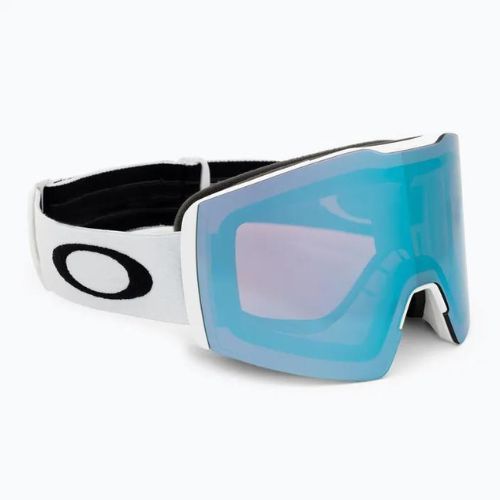 Gogle narciarskie Oakley Fall Line M matte white/prizm snow sapphire iridium