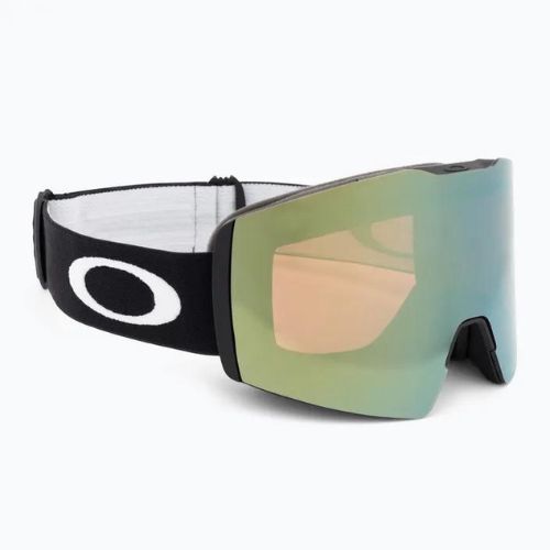 Gogle narciarskie Oakley Fall Line M matte black/prizm sage gold