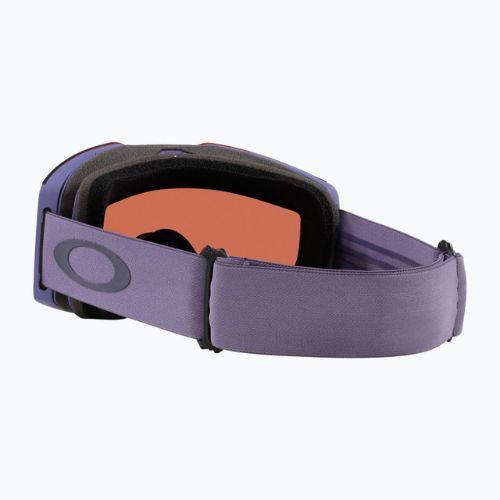 Gogle narciarskie Oakley Fall Line M matte lilac/prizm sapphire iridium