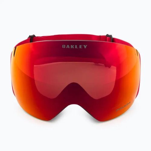 Gogle narciarskie Oakley Flight Deck L matte redline/prizm torch iridium