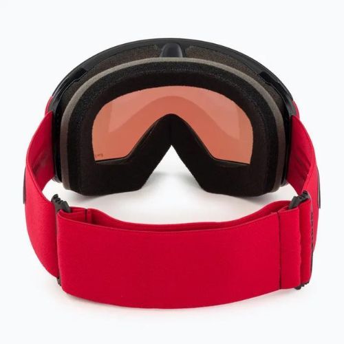 Gogle narciarskie Oakley Flight Deck L matte redline/prizm torch iridium