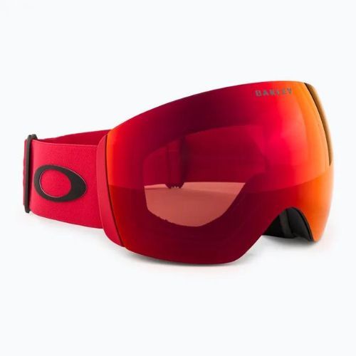 Gogle narciarskie Oakley Flight Deck L matte redline/prizm torch iridium