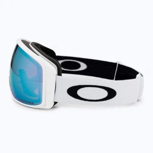 Gogle narciarskie Oakley Flight Tracker M matte white/prizm snow sapphire iridium