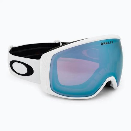 Gogle narciarskie Oakley Flight Tracker M matte white/prizm snow sapphire iridium