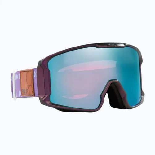 Gogle narciarskie Oakley Line Miner M fraktel lilac/prizm sapphire iridium