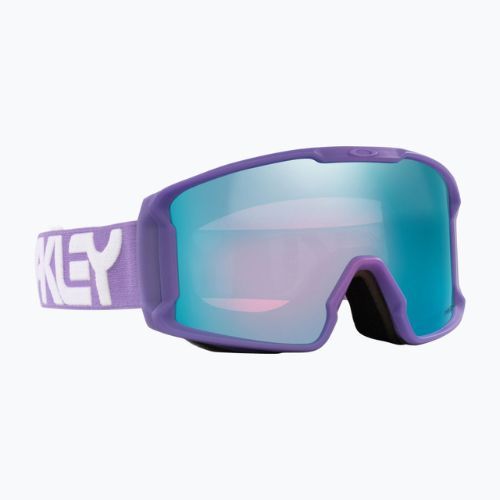 Gogle narciarskie Oakley Line Miner M matte b1b lilac/prizm sapphire iridium