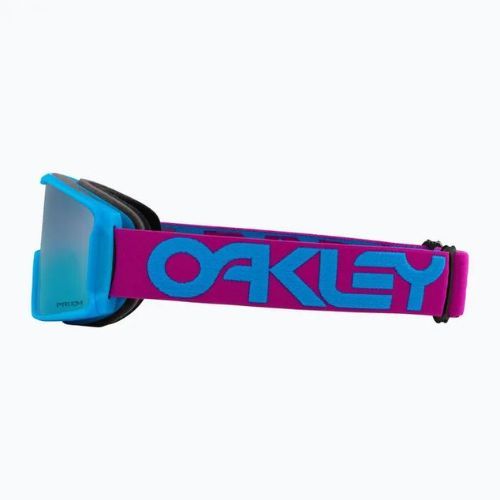 Gogle narciarskie Oakley Line Miner M b1b purple/prizm sapphire iridium