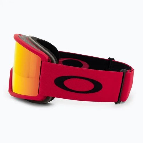 Gogle narciarskie Oakley Target Line L redline/fire iridium