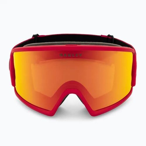 Gogle narciarskie Oakley Target Line L redline/fire iridium