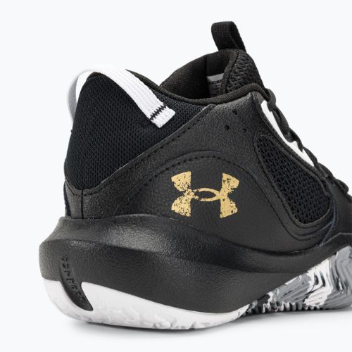 Buty do koszykówki męskie Under Armour Lockdown 6 black/black/metallic gold