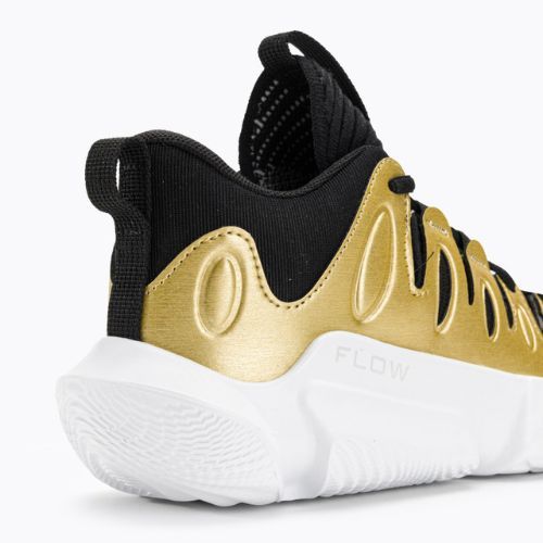 Buty do koszykówki damskie Under Armour W Flow Breakthru 4 black/metallic gold/white