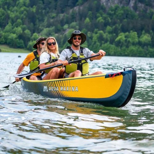 Kajak pompowany wysokociśnieniowy 3-osobowy Aqua Marina Tomahawk Air-C 478 cm