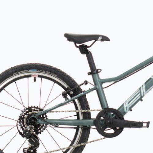 Rower dziecięcy Superior F.L.Y. 20 VB matte trooper green/hologram chrome