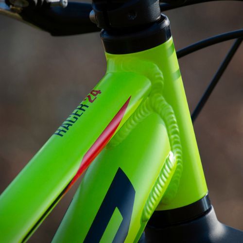 Rower dziecięcy Superior RACER XC 24 2022 matte lime/black/red