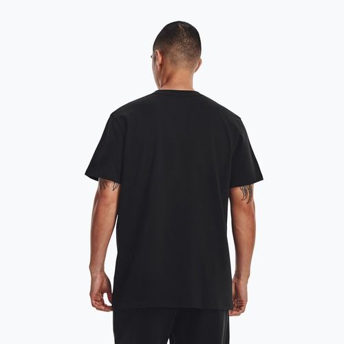 Koszulka męska Under Armour Logo Emb Heavyweight black/white