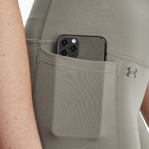 Spodenki treningowe damskie Under Armour Motion Bike Short grove green/colorado sage