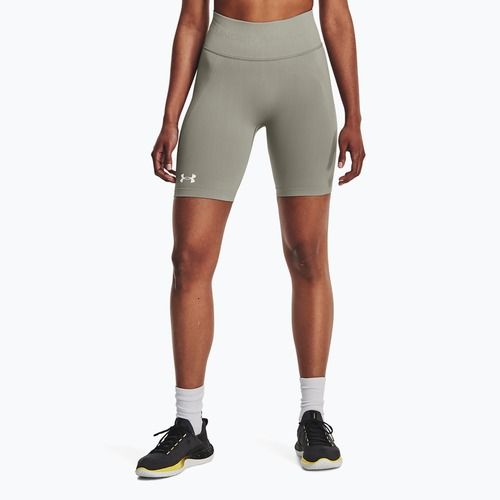 Spodenki treningowe damskie Under Armour Train Seamless grove green/white