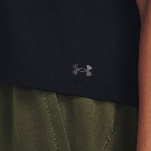 Koszulka treningowa damska Under Armour Motion black/jet gray