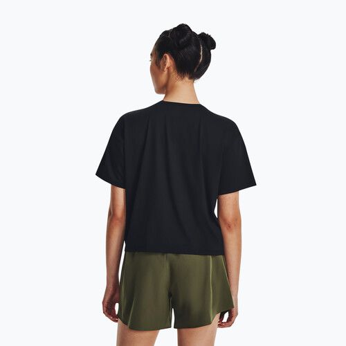 Koszulka treningowa damska Under Armour Motion black/jet gray