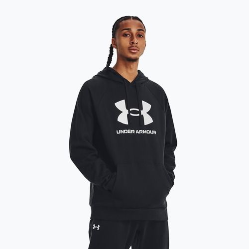 Bluza męska Under Armour Rival Fleece Logo HD black/white
