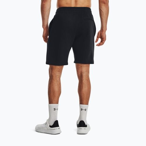 Spodenki treningowe męskie Under Armour Rival Fleece black/white