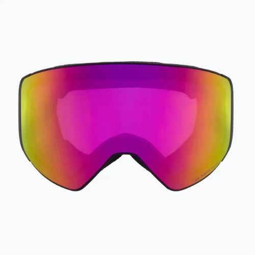 Gogle narciarskie Red Bull SPECT Jam matt black/purple with burgundy mirror/cloudy snow