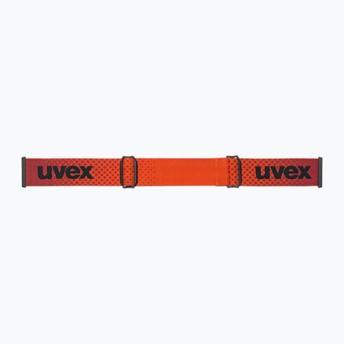 Gogle narciarskie UVEX Evidnt Attract CV black matt/mirror red/contrastview orange/clear