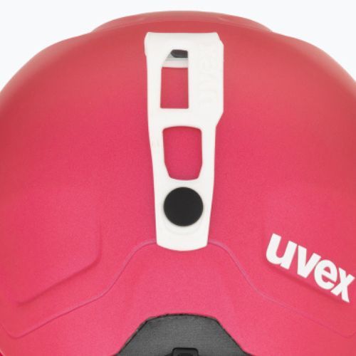 Kask narciarski dziecięcy UVEX Manic Pro Jr pink matt