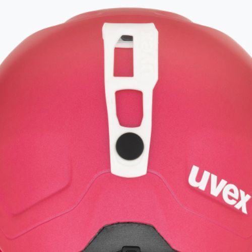 Kask narciarski dziecięcy UVEX Manic Pro pink mat