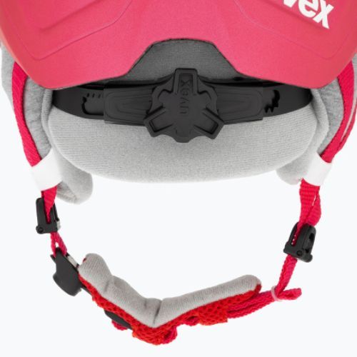 Kask narciarski dziecięcy UVEX Manic Pro pink mat