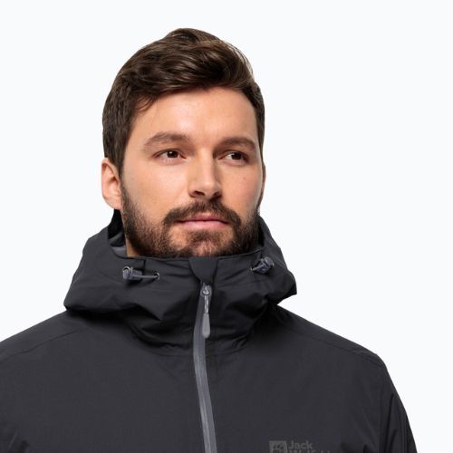 Kurtka przeciwdeszczowa męska Jack Wolfskin Wisper Ins black