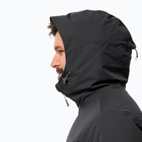 Kurtka przeciwdeszczowa męska Jack Wolfskin Wisper Ins black