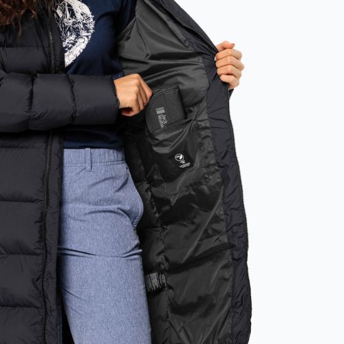 Płaszcz puchowy damski Jack Wolfskin Frozen Palace black