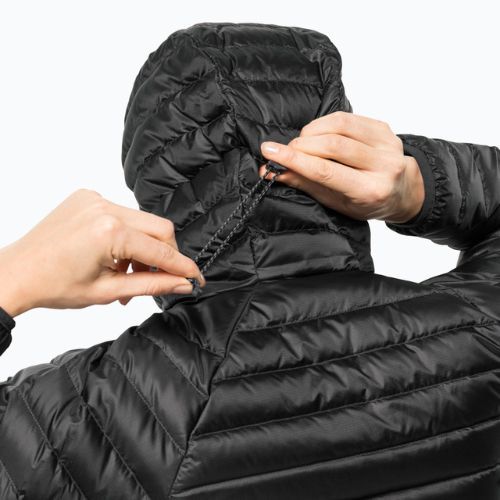 Kurtka puchowa damska Jack Wolfskin Passamani Down Hoody black