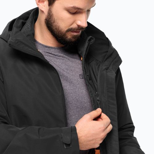 Kurtka męska Jack Wolfskin Lapawa Ins black