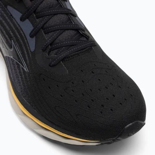 Buty do biegania męskie Mizuno Wave Sky 6 black/tradewinds/gold fusion